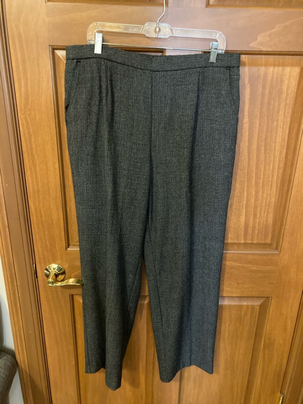 Studio Works Charcoal Gray Women's Dress Trousers